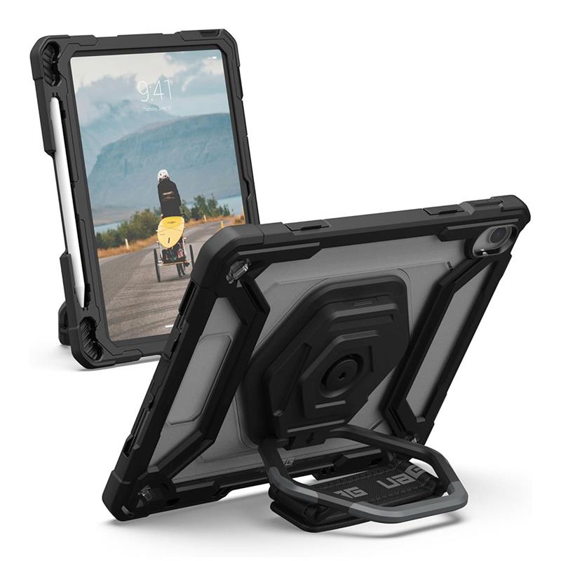 UAG kryt Plasma with KickStand & Handstrap pre iPad 10.9" 2022 10th Gen - Black/Ice 