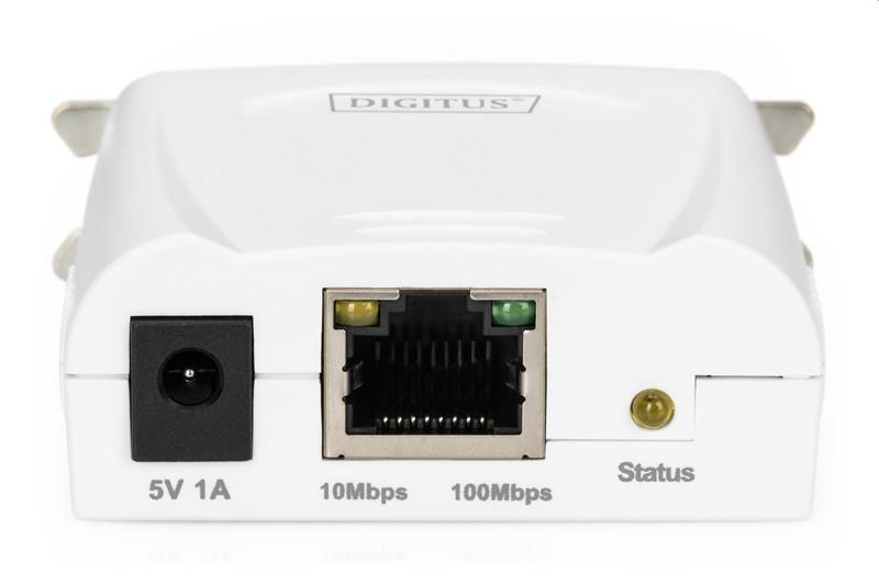 DIGITUS Fast Ethernet Print Server, parallel 