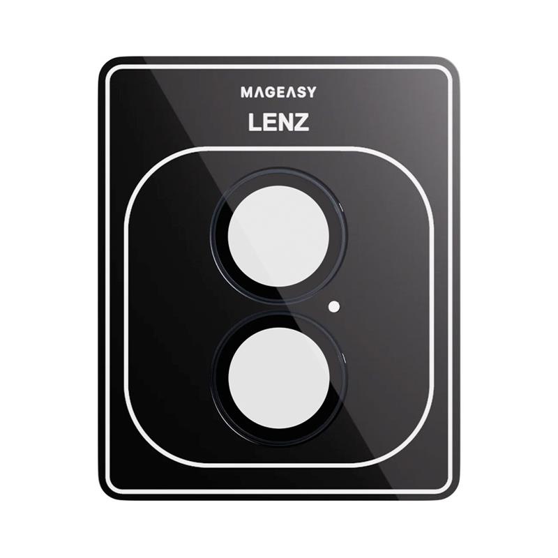 SwitchEasy Lenz Sapphire Camera Lens Protector pre iPhone 16/16 Plus - Black 