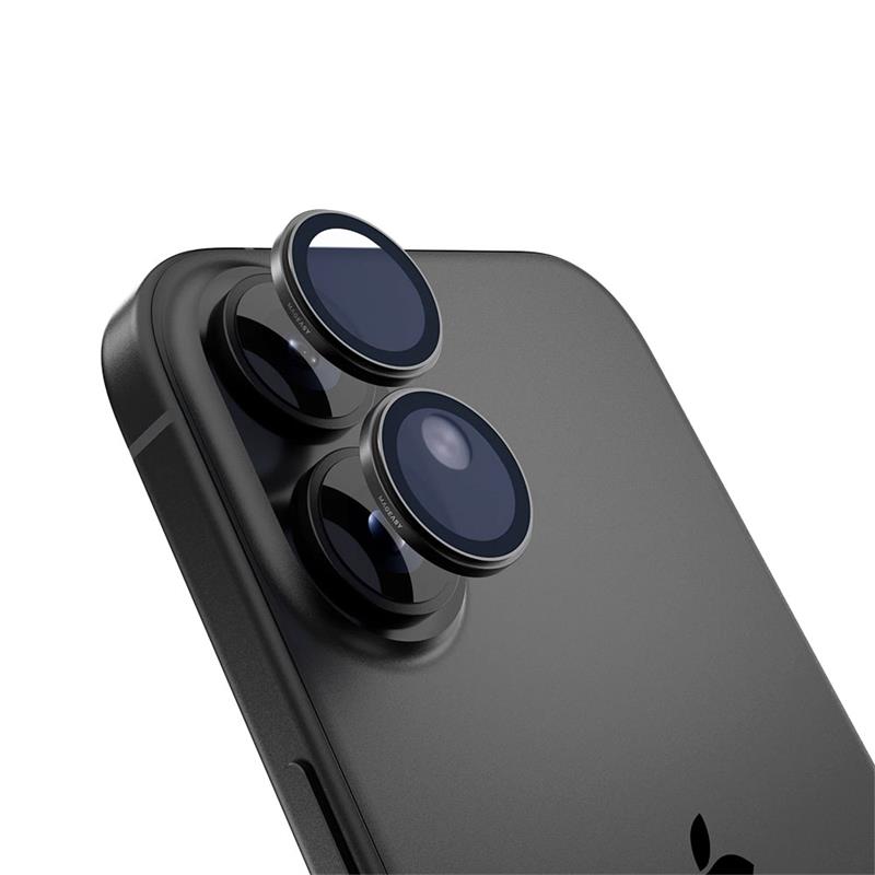 SwitchEasy Lenz Sapphire Camera Lens Protector pre iPhone 16/16 Plus - Black 