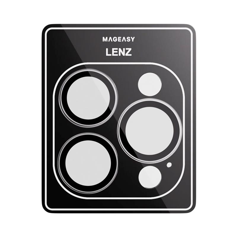 SwitchEasy Lenz Sapphire Camera Lens Protector pre iPhone 16 Pro/16 Pro Max - White Titanium 