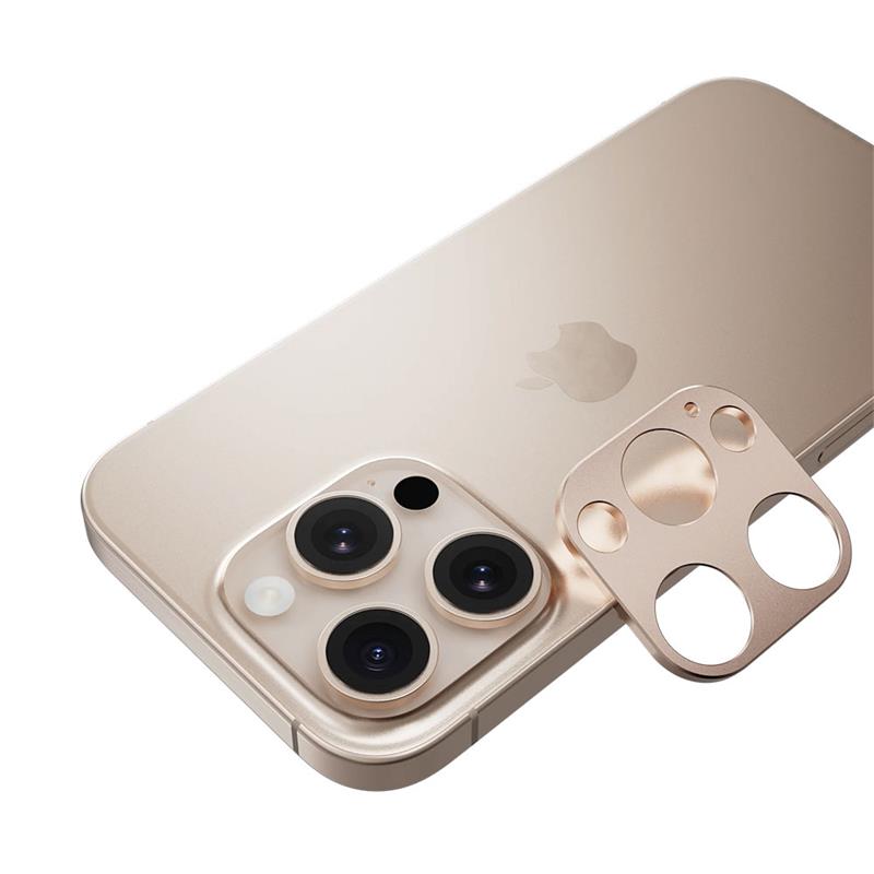 SwitchEasy LenShield Aluminum Lens Protector pre iPhone 16 Pro/16 Pro Max - Rose Gold 