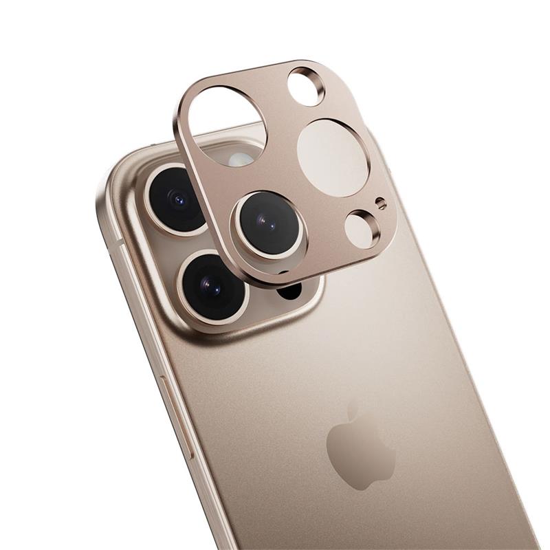 SwitchEasy LenShield Aluminum Lens Protector pre iPhone 16 Pro/16 Pro Max - Rose Gold 