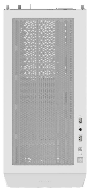 Gigabyte case C102 GLASS ICE, mATX, Mid Tower, white 