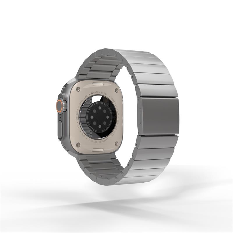 Mobile Origin remienok Titanium Band pre Apple Watch Ultra - Natural Titanium 