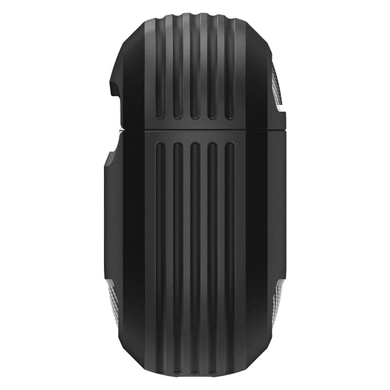 Spigen puzdro Rugged Armor pre Apple Airpods 4 - Matte Black 