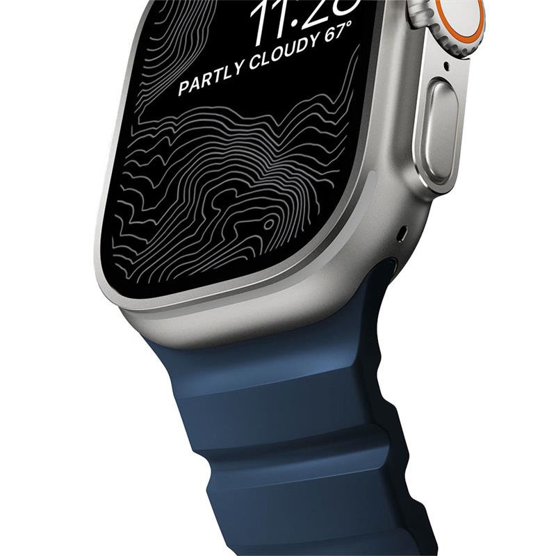 Nomad remienok Rocky Point Band pre Apple Watch 46/49mm - Atlantic 