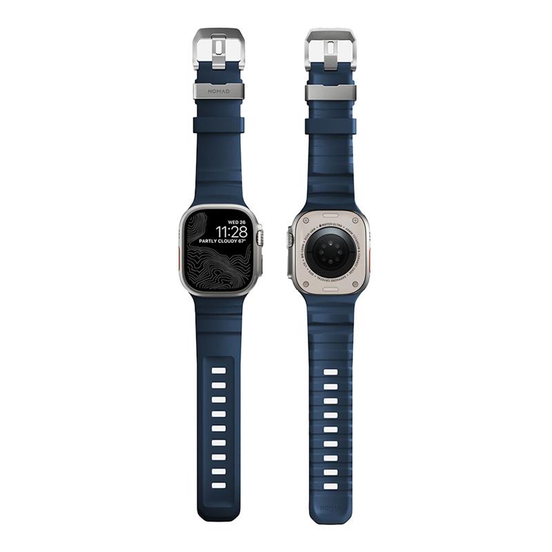 Nomad remienok Rocky Point Band pre Apple Watch 46/49mm - Atlantic 