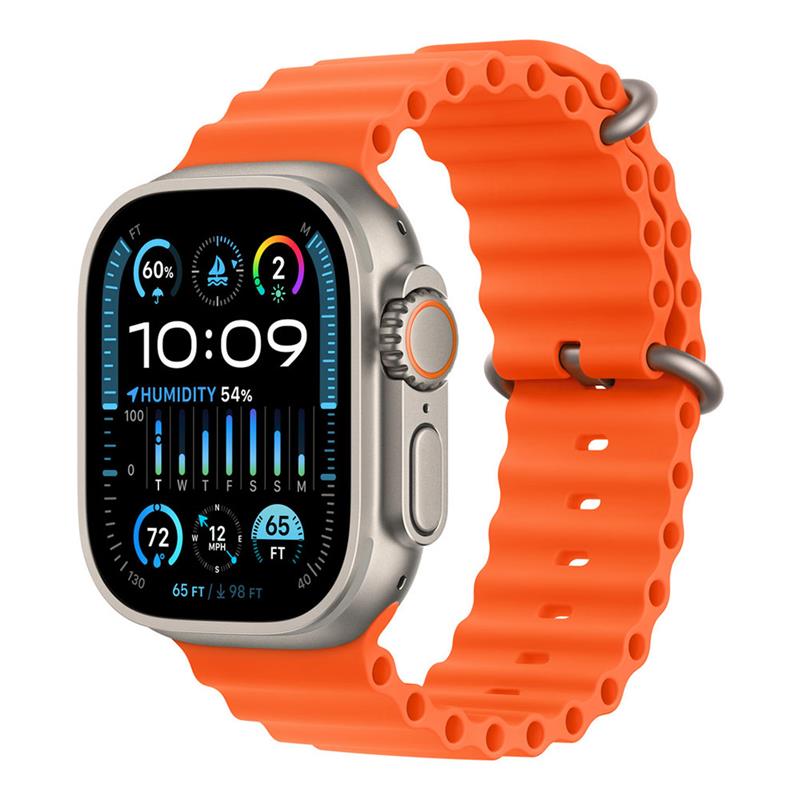 Apple Watch 49mm Orange Ocean Band *Vystavený* 