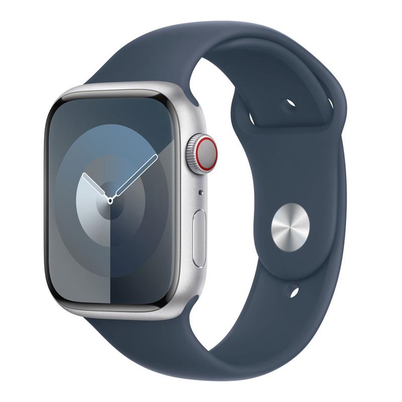 Apple Watch 45mm Storm Blue Sport Band - S/M *Vystavený* 