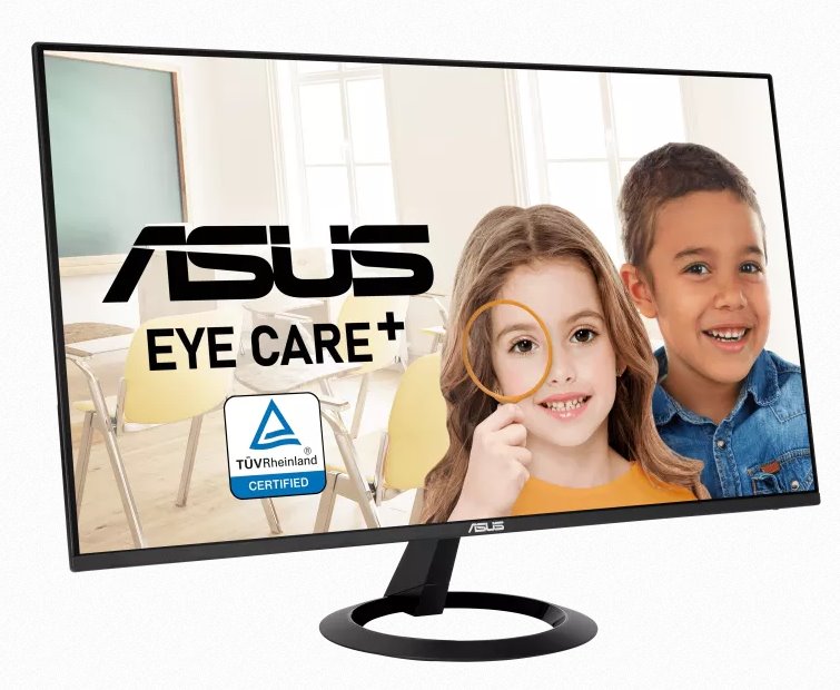 ASUS VZ27EHF Eye Care Gaming LCD Monitor – 27" Full HD (1920 x 1080), IPS, Frameless, 100Hz, Adaptive-Sync, 1ms MPRT 