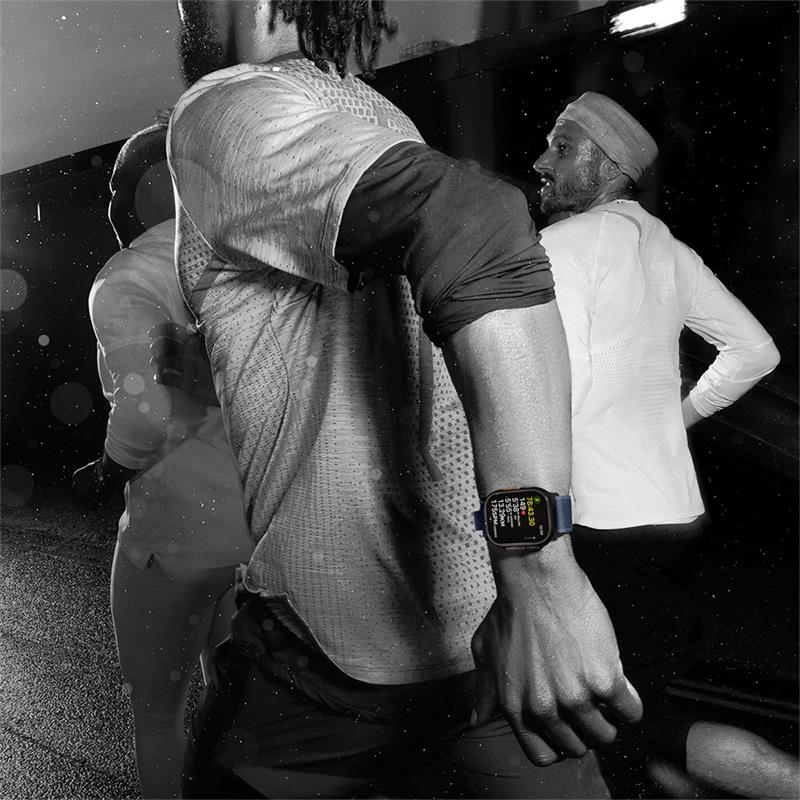 Apple Watch Ultra 2 GPS + Cellular 49mm Black Titanium Case with Black Titanium Milanese Loop - M 