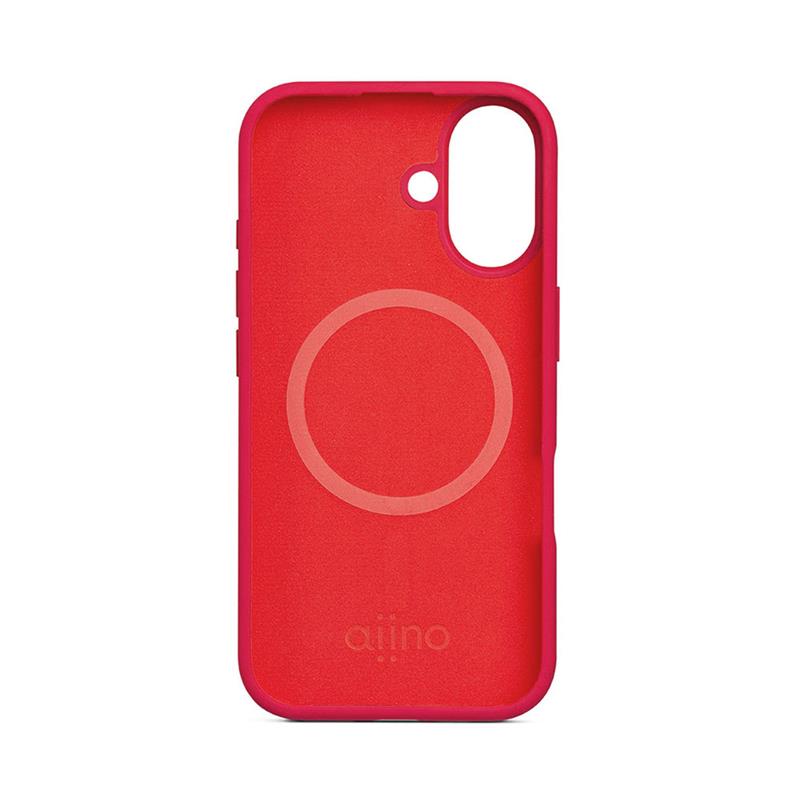 Aiino - Allure Case with magnet for iPhone 16 - Cherry 