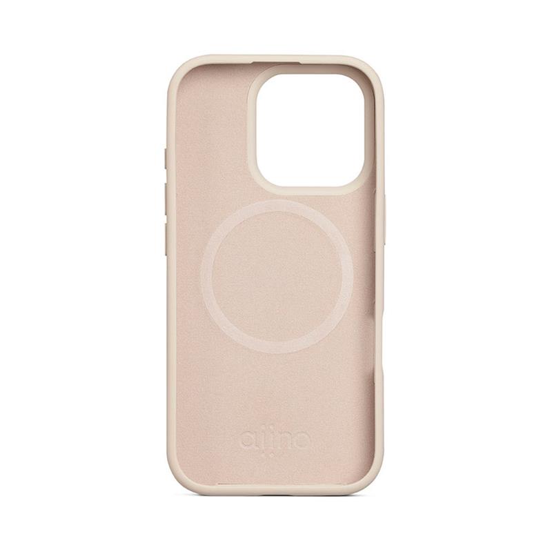 Aiino - Allure Case with magnet for iPhone 16 Pro - Sand 