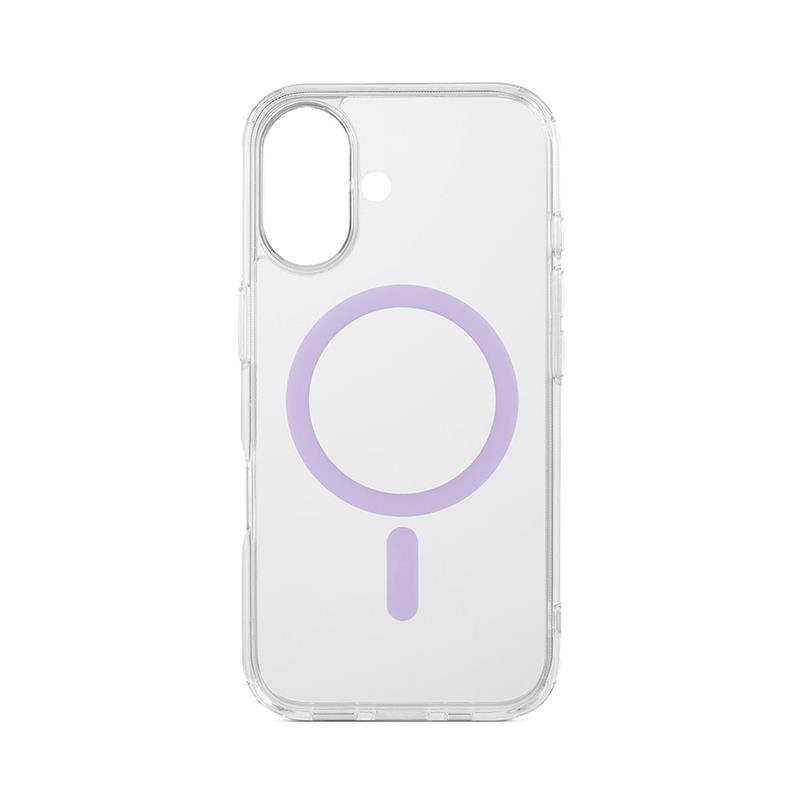 Aiino - Frozen Case with magnet for iPhone 16 - Lilac 