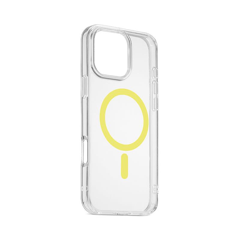 Aiino - Frozen Case with magnet for iPhone 16 Pro - Lime 