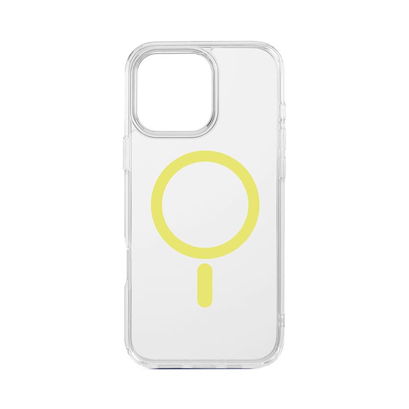 Aiino - Frozen Case with magnet for iPhone 16 Pro - Lime 