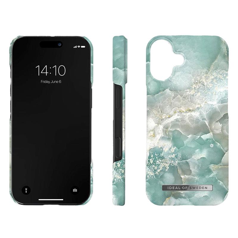 iDeal Fashion Case MagSafe iPhone 16 Azura Marble 