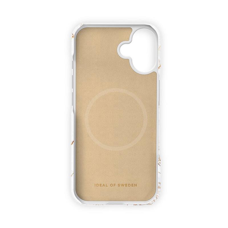 iDeal Fashion Case MagSafe iPhone 16 Carrara Gold 
