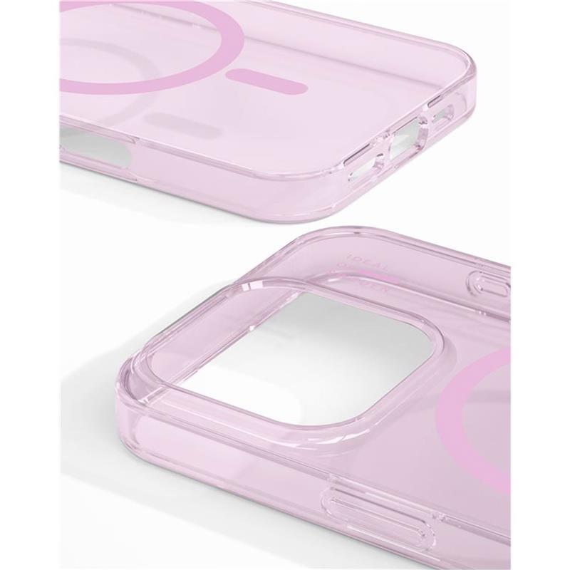 iDeal Silicone Case MagSafe iPhone 16 Pro Light Pink 