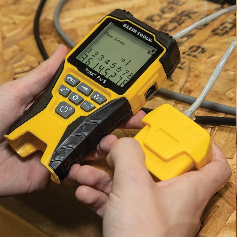 KLEIN TOOLS LAN tester VDV Scout® Pro 3 Tester Kit Locator Map™ (PoE) 