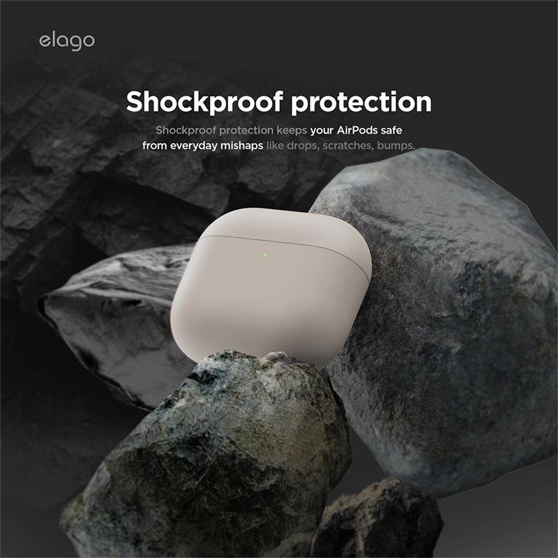 Elago Airpods 4 Liquid Hybrid Case - Black 