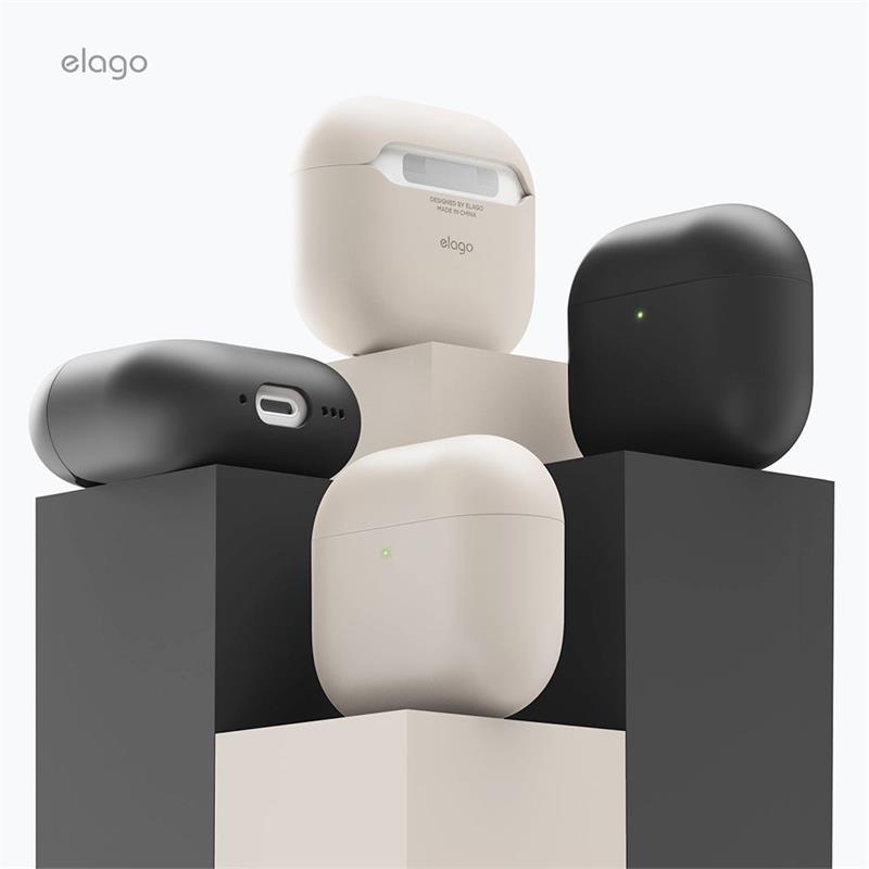 Elago Airpods 4 Liquid Hybrid Case - Black 