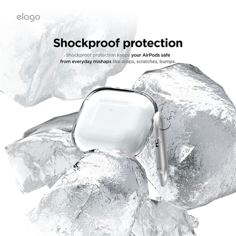 Elago Airpods 4 TPU Hang Case - Clear 