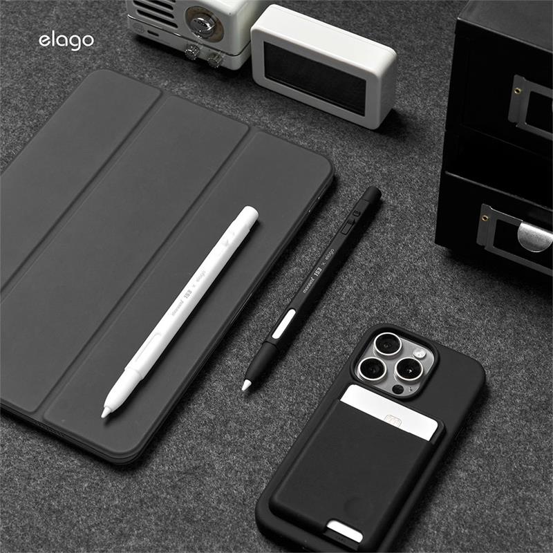 Elago kryt X Monami Case pre Apple Pencil 2nd Gen & Pencil Pro - Black 