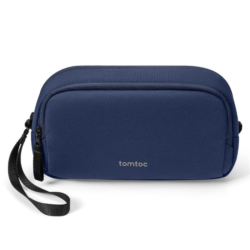 TomToc puzdro Light-T12 Electronic Accessory Pouch M - Navy Blue 