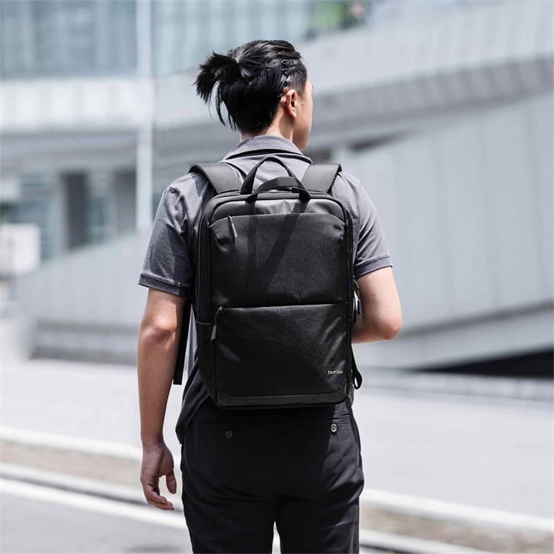 TomToc batoh Navigator-T71 Laptop Backpack 18L - Black 