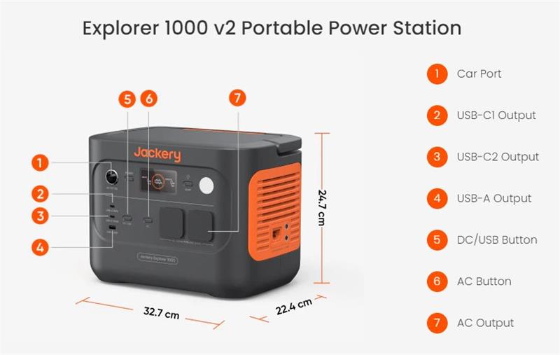 Jackery Explorer 1000v2 EU 