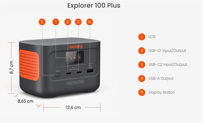 Jackery Explorer 100Plus EU 