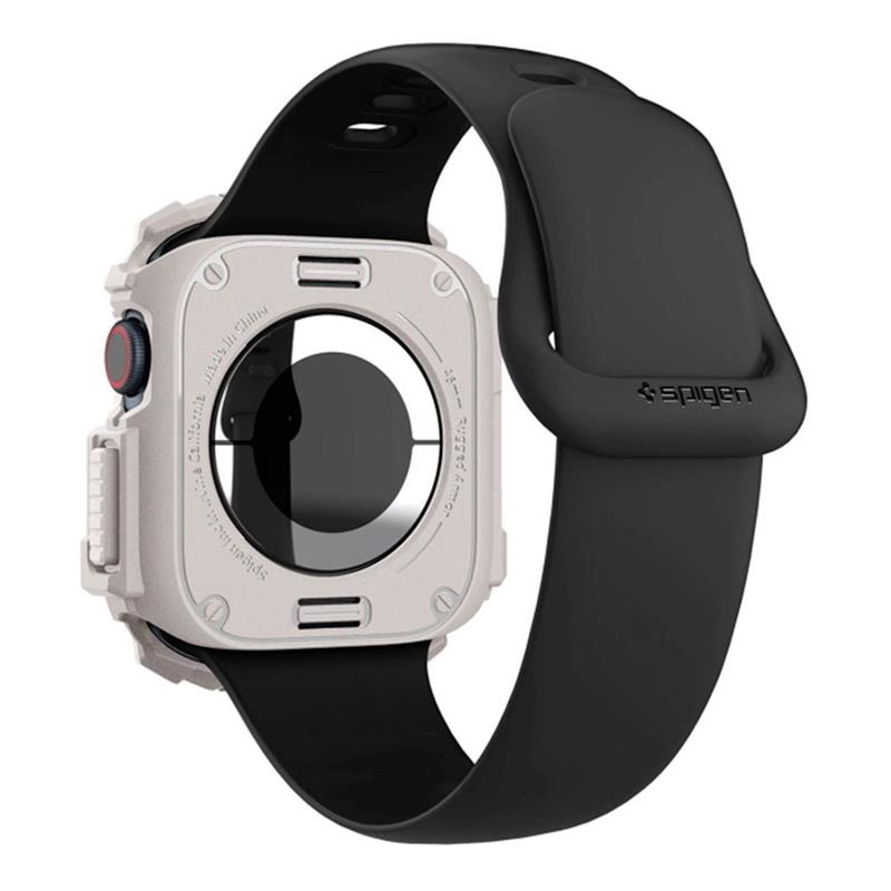 Spigen kryt Rugged Armor pre Apple Watch 10 46mm - Dune Beige 