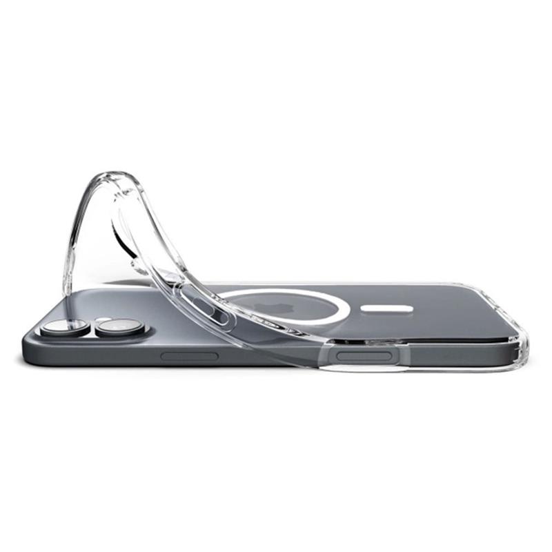 Spigen kryt Liquid Crystal MagSafe pre iPhone 16 - Crystal Clear 