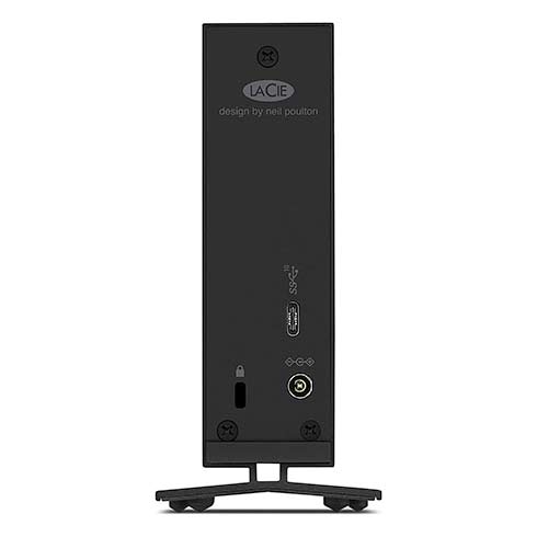 Lacie ext. HDD 4TB d2 Professional 3.5" USB-C 3.1 - Black 