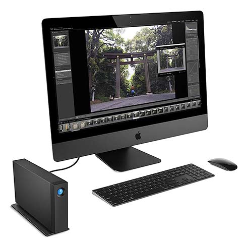 Lacie ext. HDD 4TB d2 Professional 3.5" USB-C 3.1 - Black 