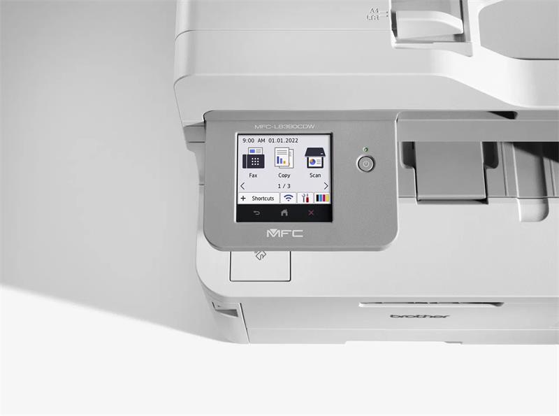 Brother MFC-L8390CDW, A4 laser color MFP, print/scan/copy, 30 strán/min, 600x600, duplex, USB 2.0, LAN, WiFi 