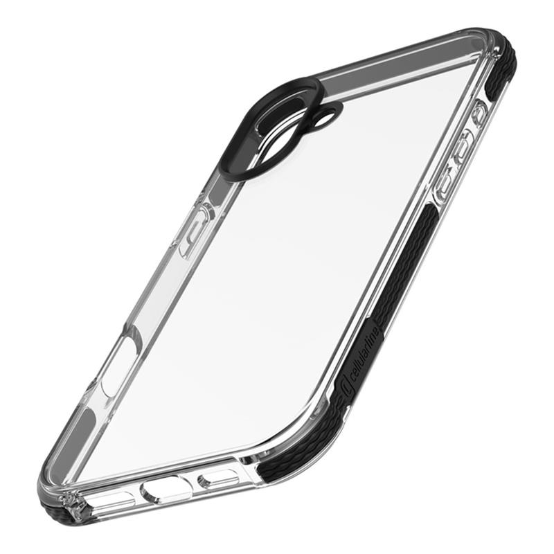 Cellularline Tetra ForceStrong Guard pre Apple iPhone 16 Plus, 2 stupne ochrany, transparentný 