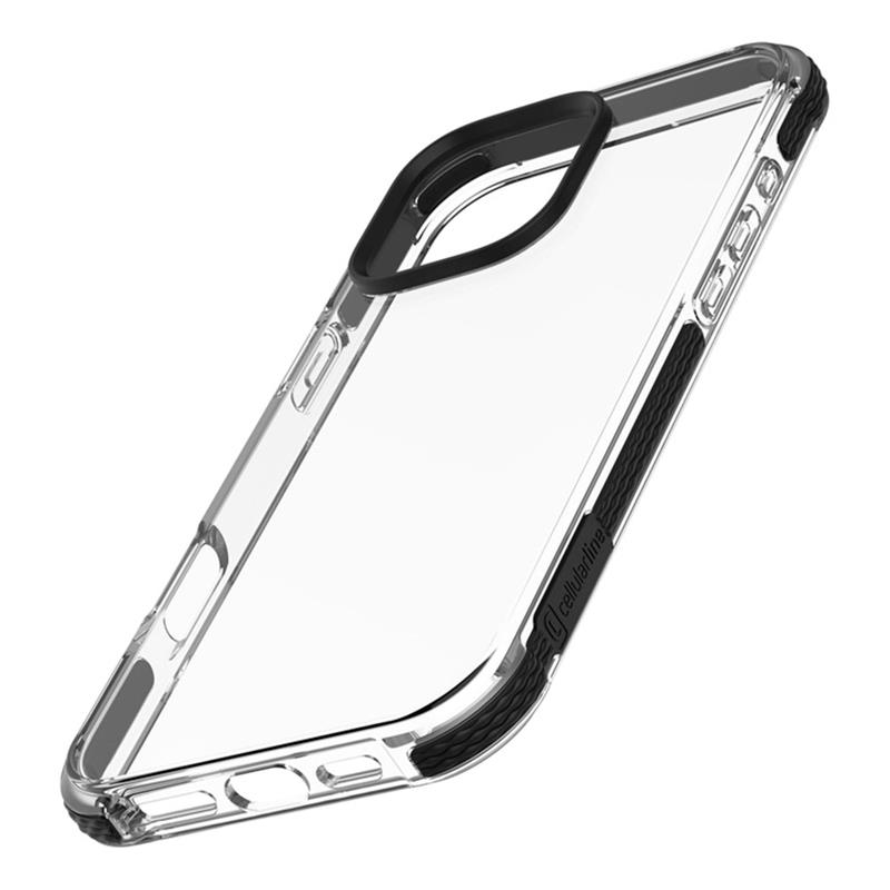 Cellularline Tetra ForceStrong Guard pre Apple iPhone 16 Pro Max, 2 stupne ochrany, transparentný 