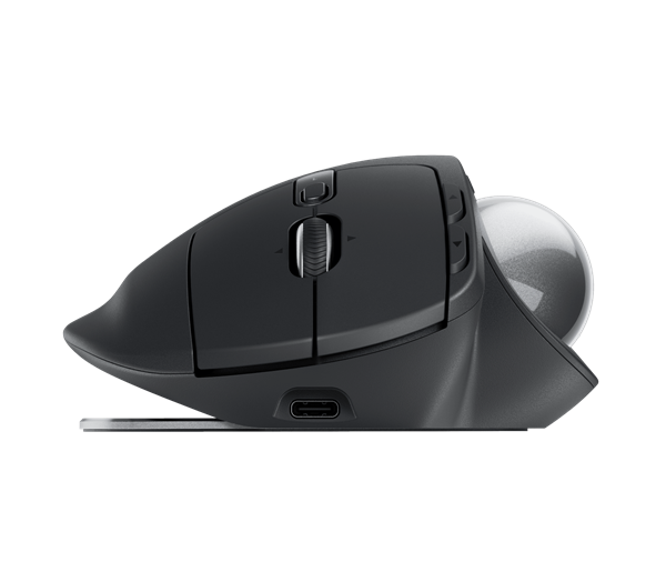 Logitech MX Ergo S - pokročilý bezdrôtový trackball - grafitový 