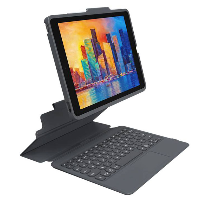 ZAGG klávesnica Pro Keys with Trackpad pre iPad Pro 12.9"/Air 13" M2 2024 EN - Black *Rozbalený* 