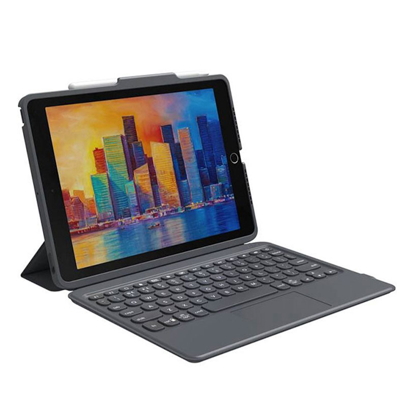 ZAGG klávesnica Pro Keys with Trackpad pre iPad Pro 12.9"/Air 13" M2 2024 EN - Black *Rozbalený* 