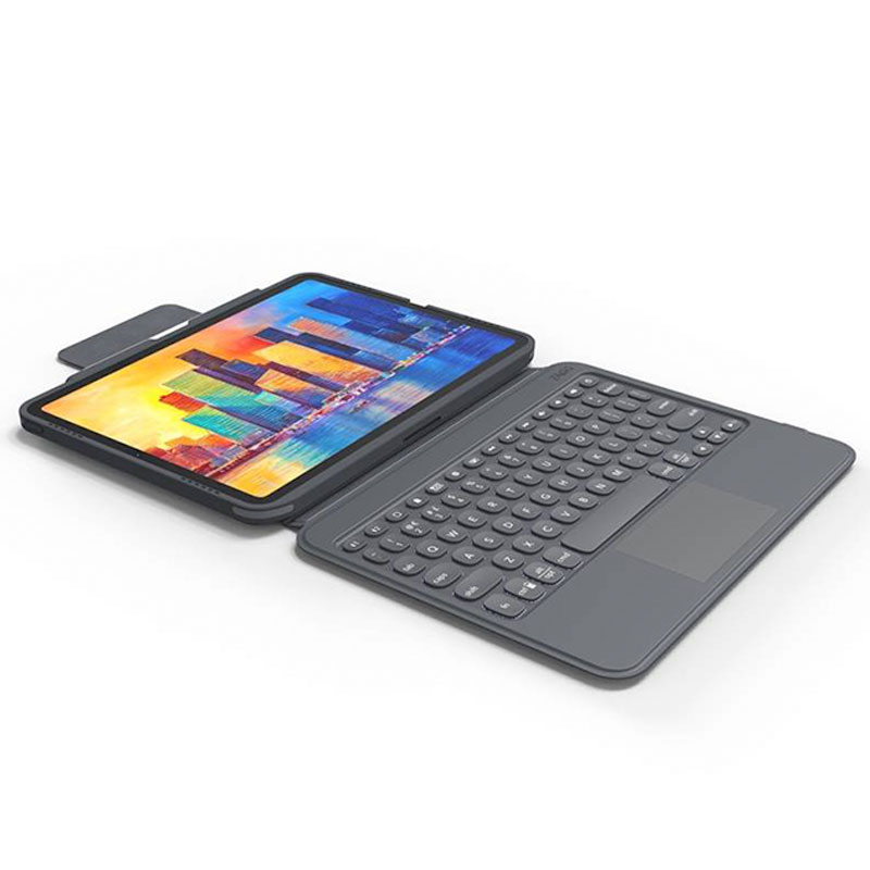 ZAGG klávesnica Pro Keys with Trackpad pre iPad Pro 12.9"/Air 13" M2 2024 EN - Black *Rozbalený* 