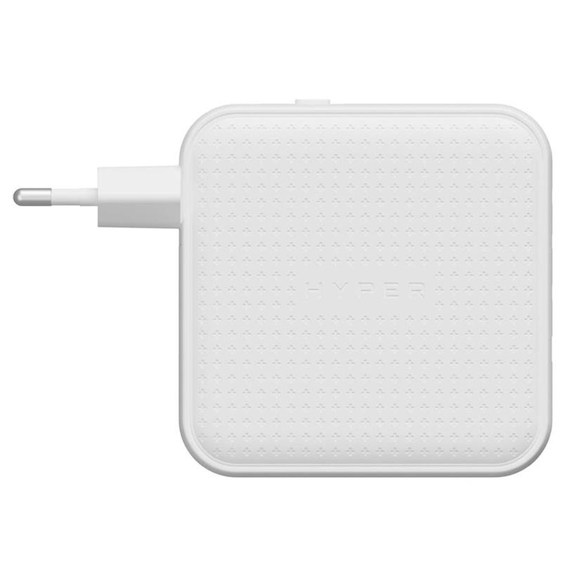 Hyper HyperJuice 100W USB-C GaN Travel Charger - White 