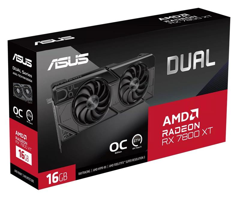 ASUS Radeon RX 7800 XT DUAL OC 16G 