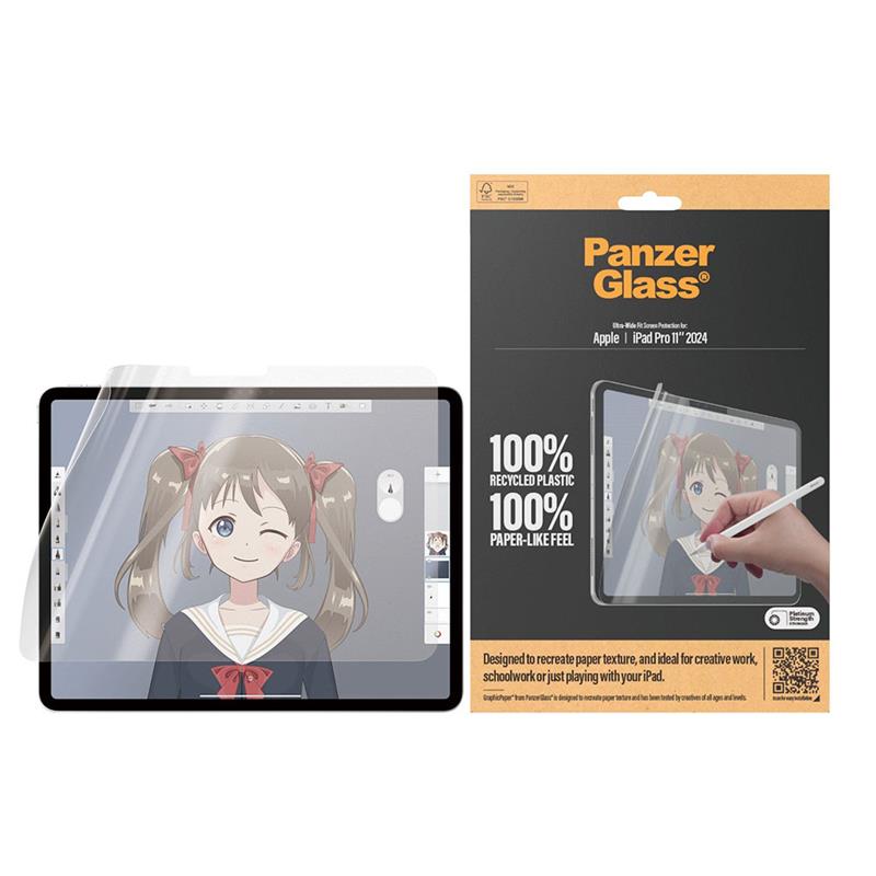 PanzerGlass ochranná fólia GraphicPaper pre iPad Pro 11" M4 2024 