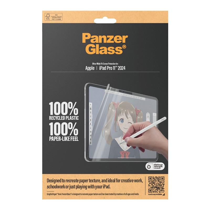 PanzerGlass ochranná fólia GraphicPaper pre iPad Pro 11" M4 2024 