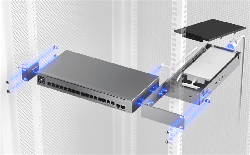 Ubiquiti UniFi držiak do racku pre USW-PRO-MAX-16/16-POE 