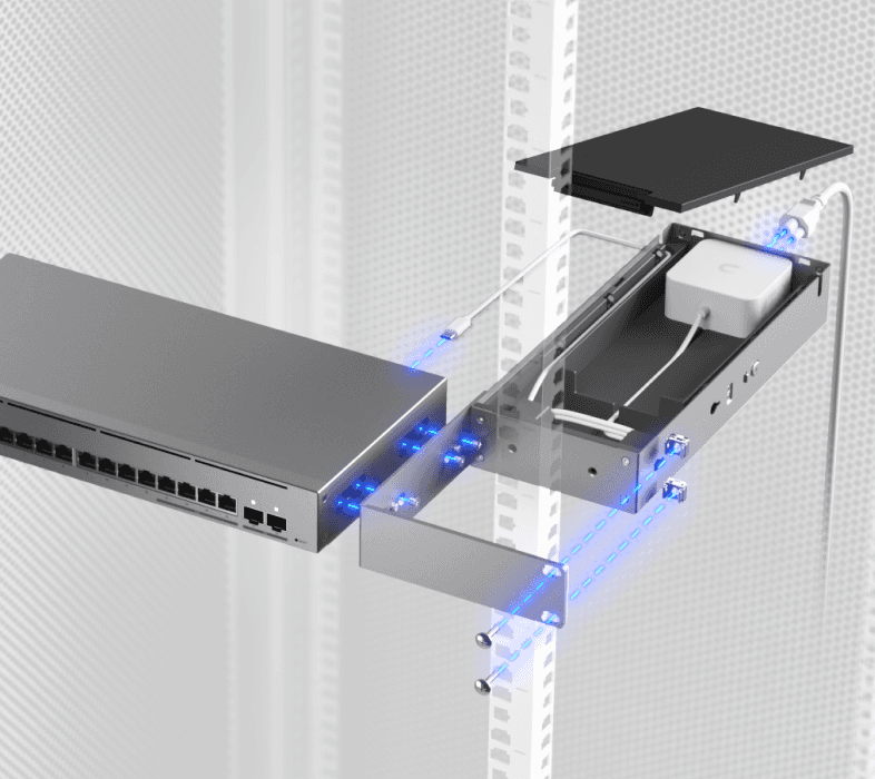 Ubiquiti UniFi držiak do racku pre USW-PRO-MAX-16/16-POE 